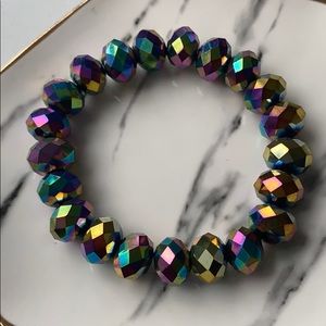 Rainbow Hematite Bracelet NWOT